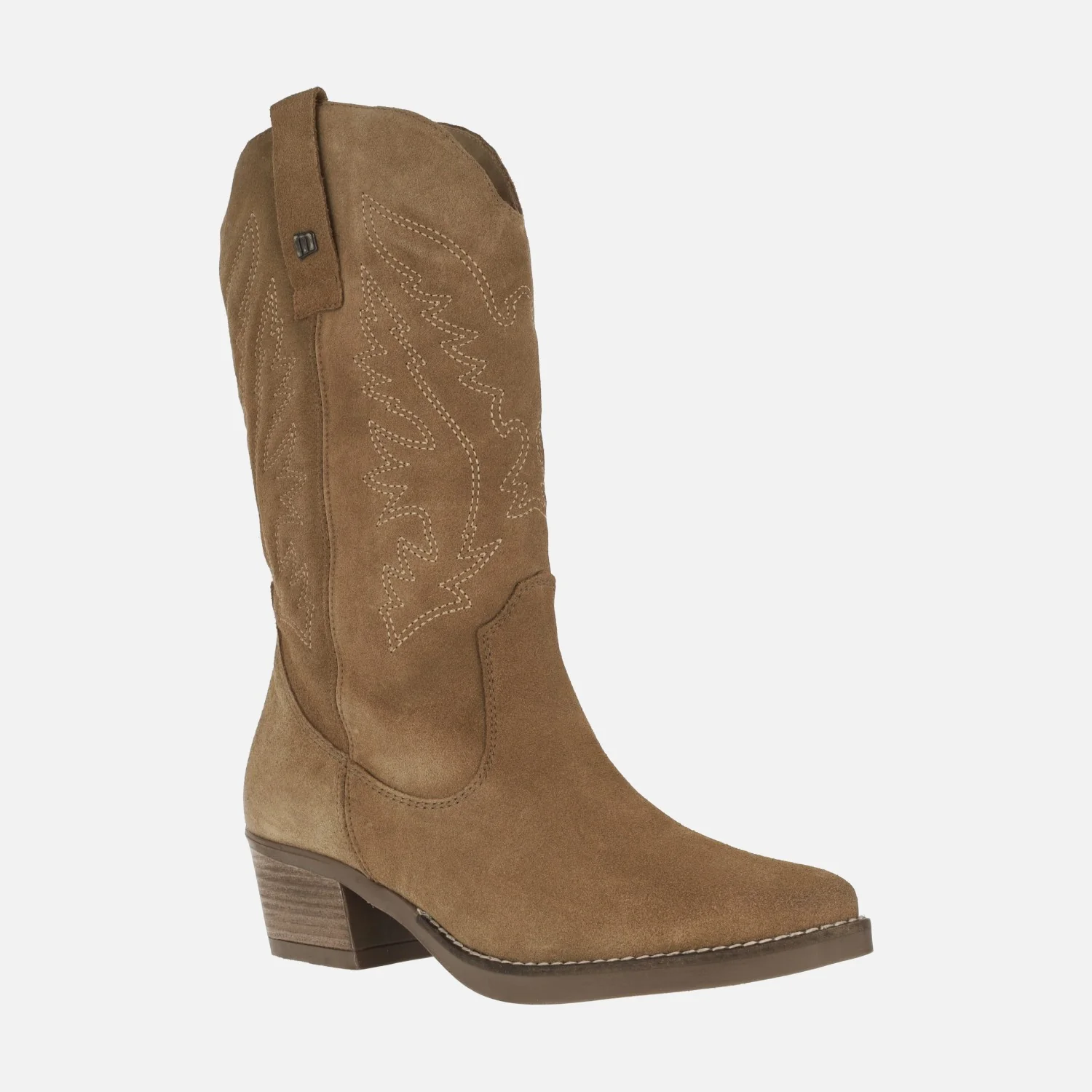 Botas cowboy Teo de piel con bordados - Image 12