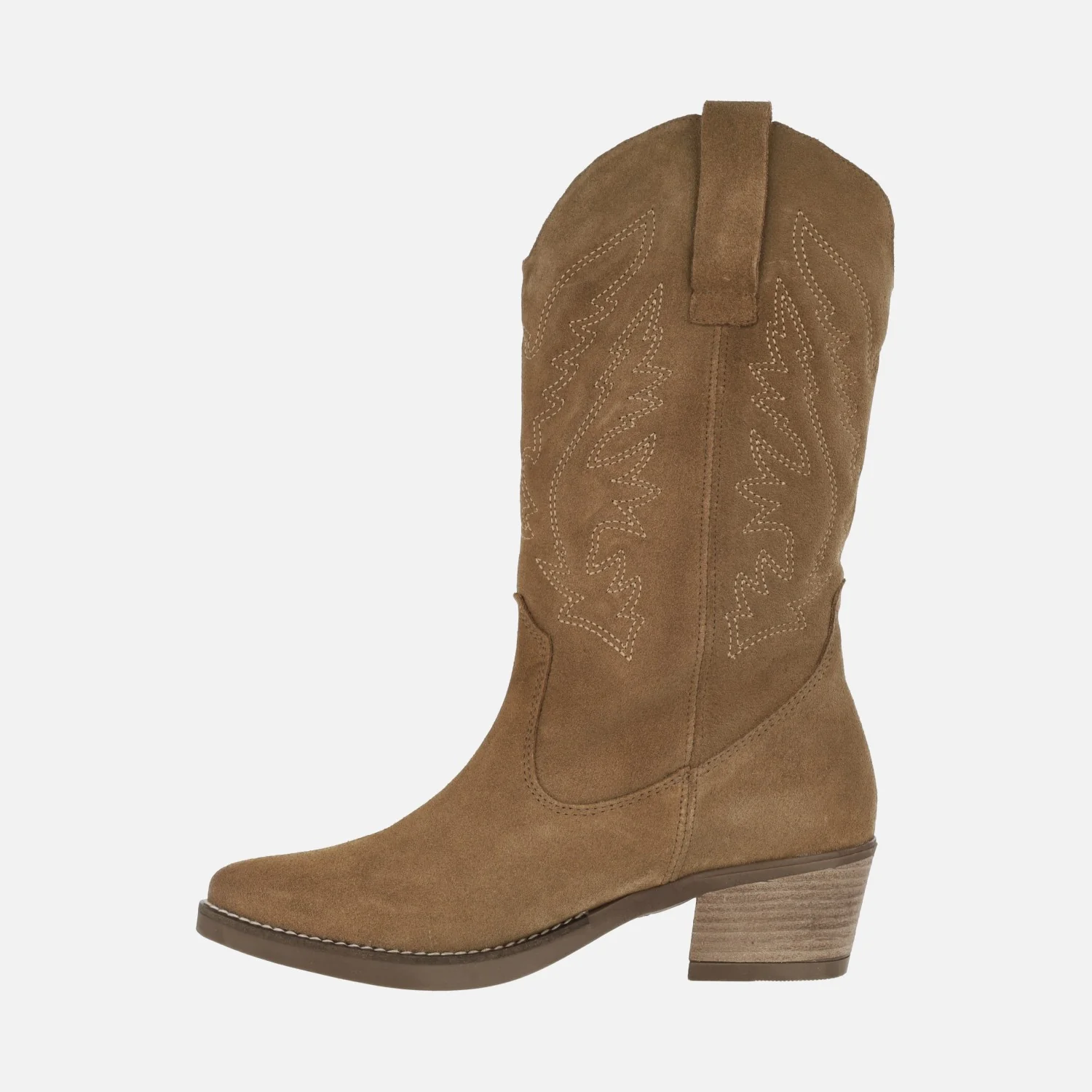 Botas cowboy Teo de piel con bordados - Image 14