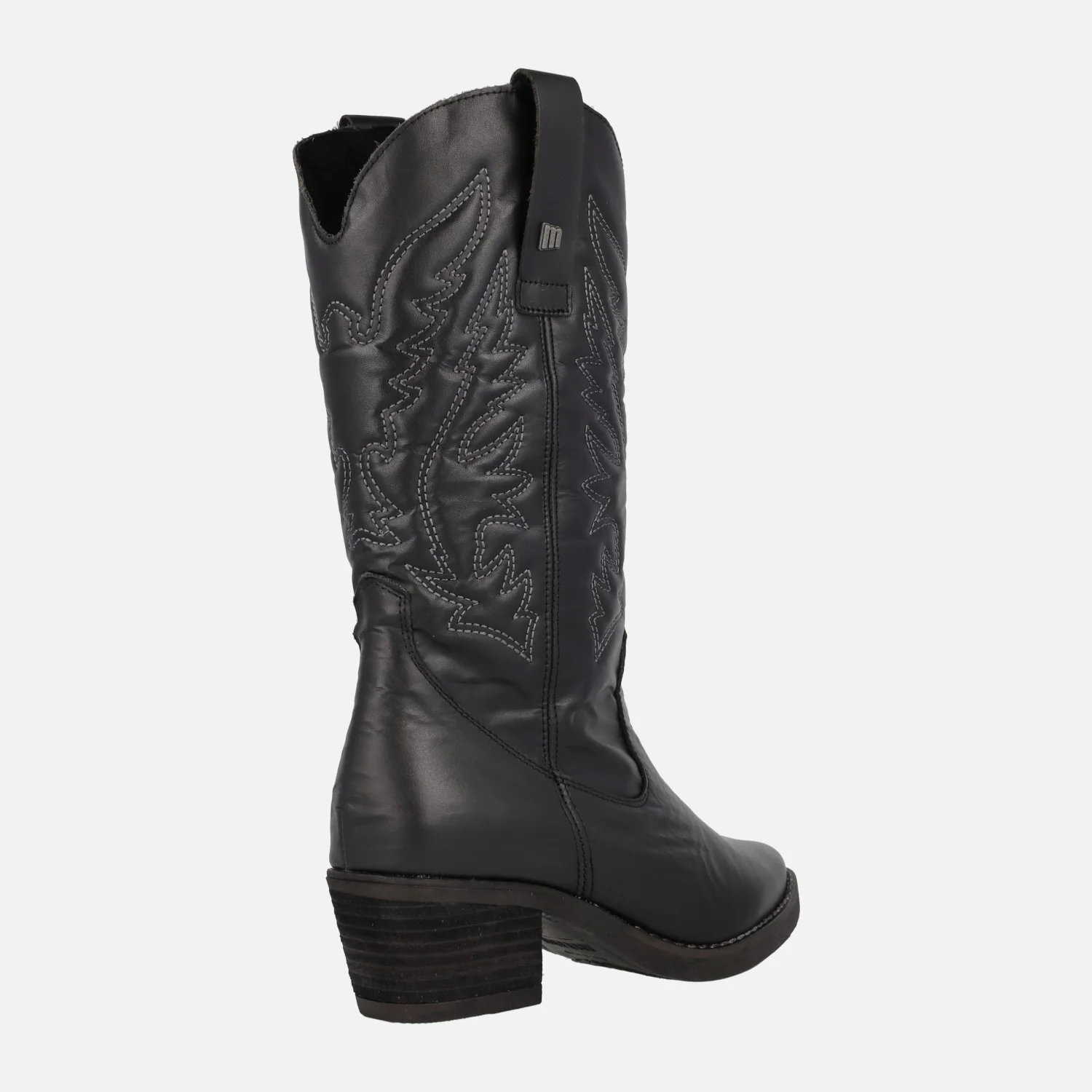 Botas cowboy Teo de piel con bordados - Image 8
