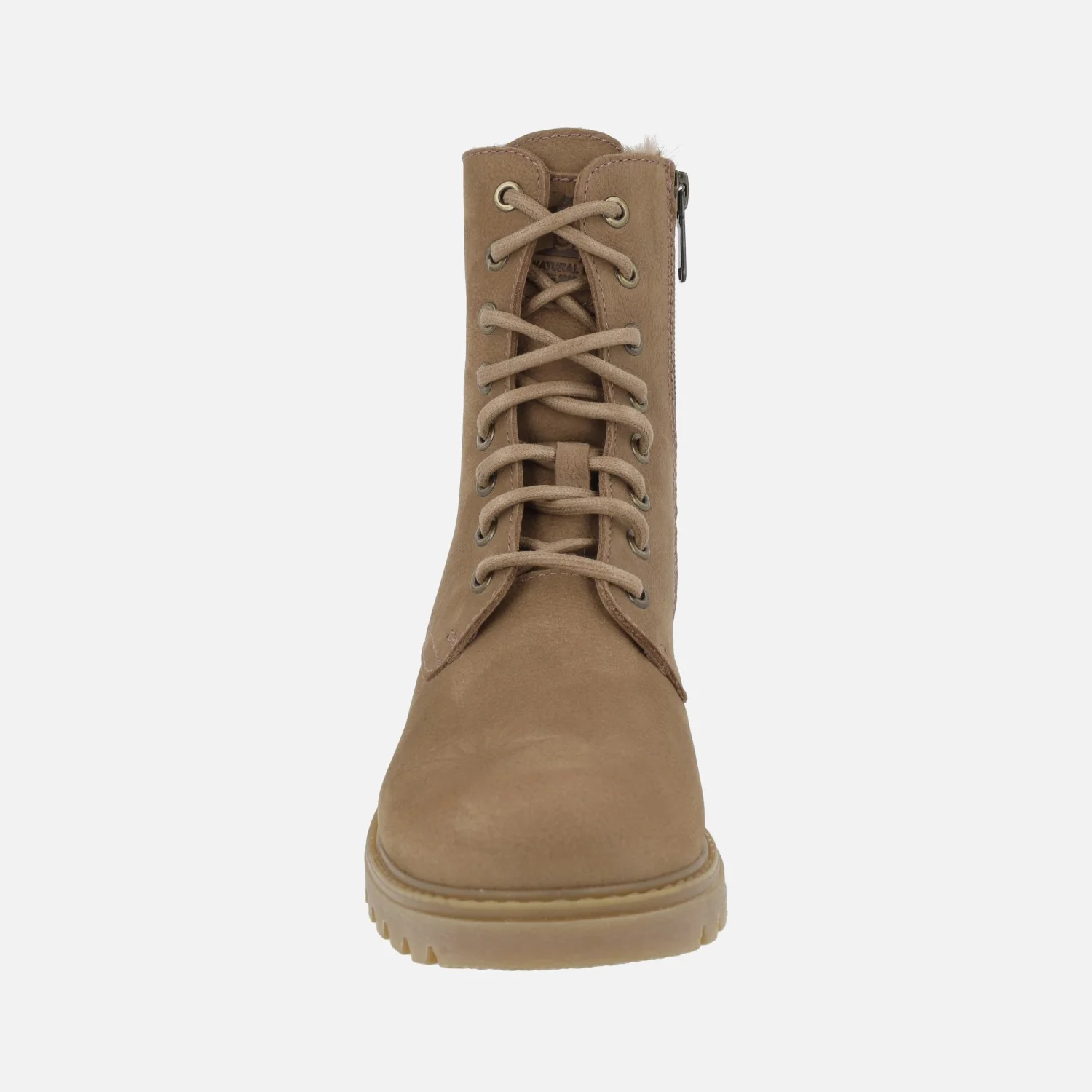 Botas de piel con cordones y forro de pelo Frisia - Image 11