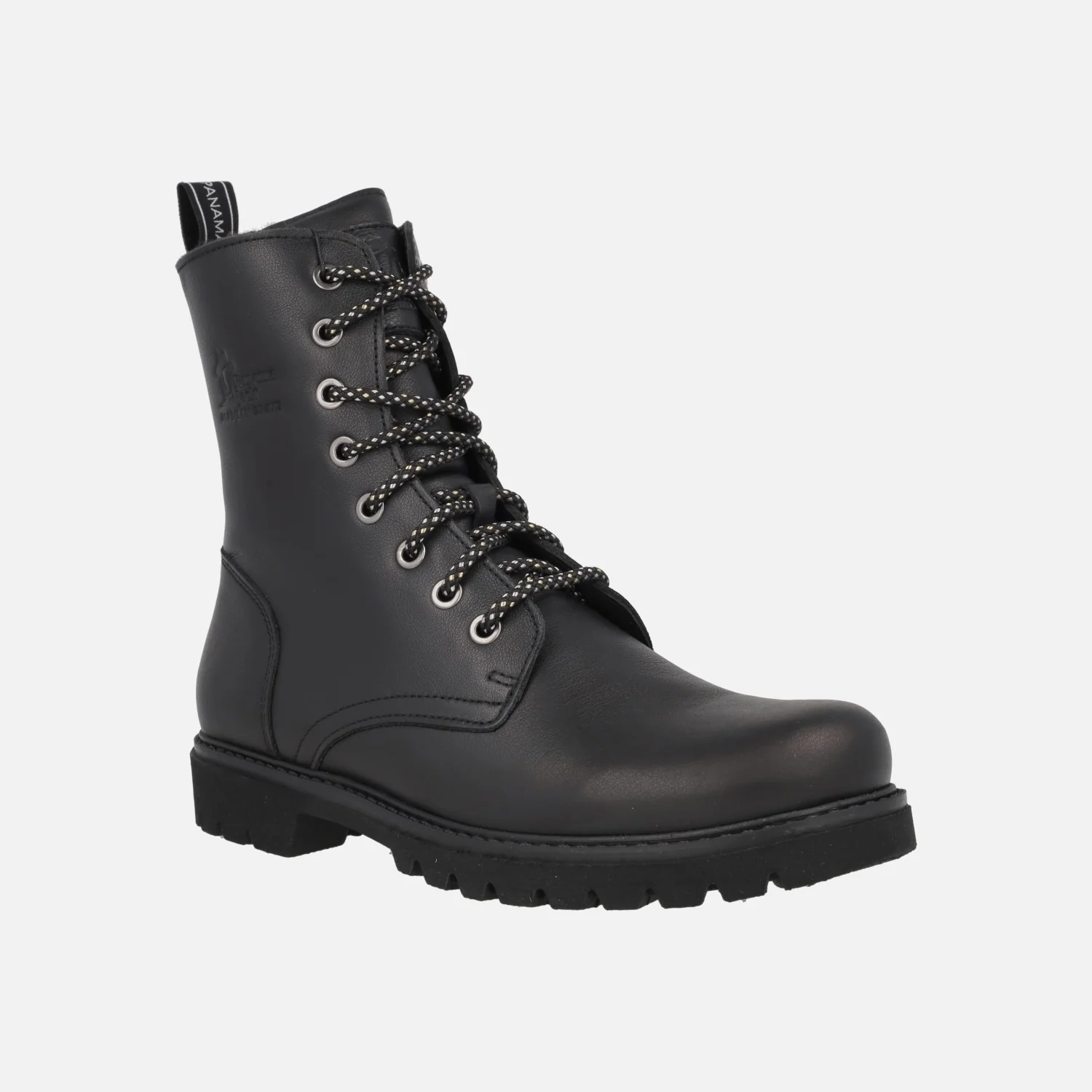 Botas de piel con cordones y forro de pelo Frisia - Image 2