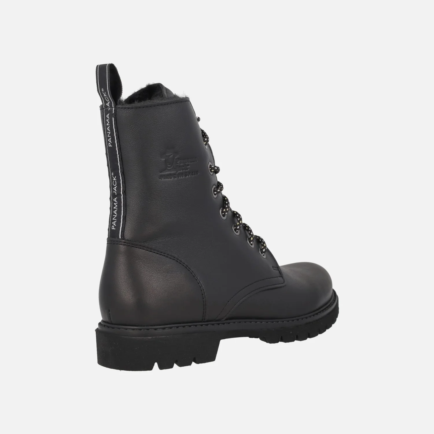 Botas de piel con cordones y forro de pelo Frisia - Image 3