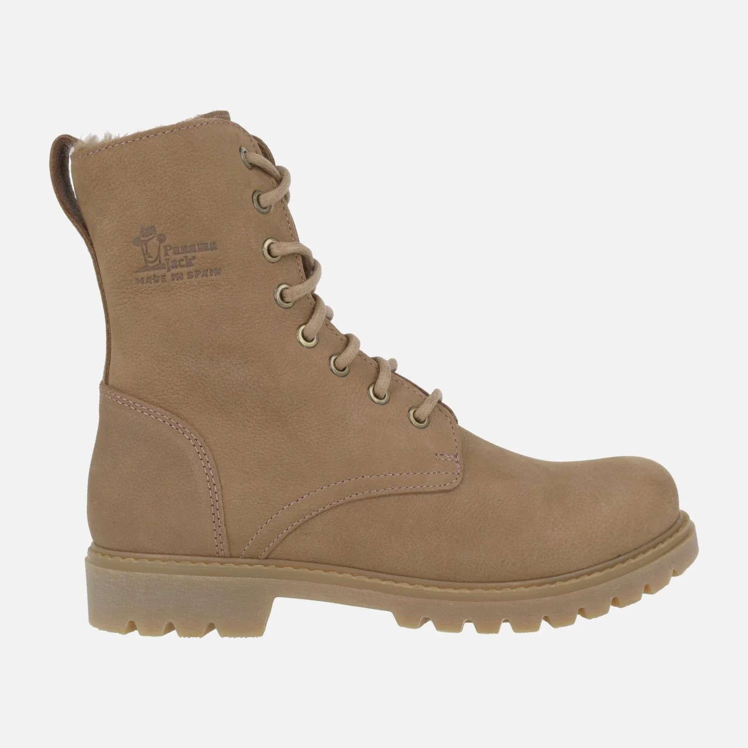 Botas de piel con cordones y forro de pelo Frisia - Image 7