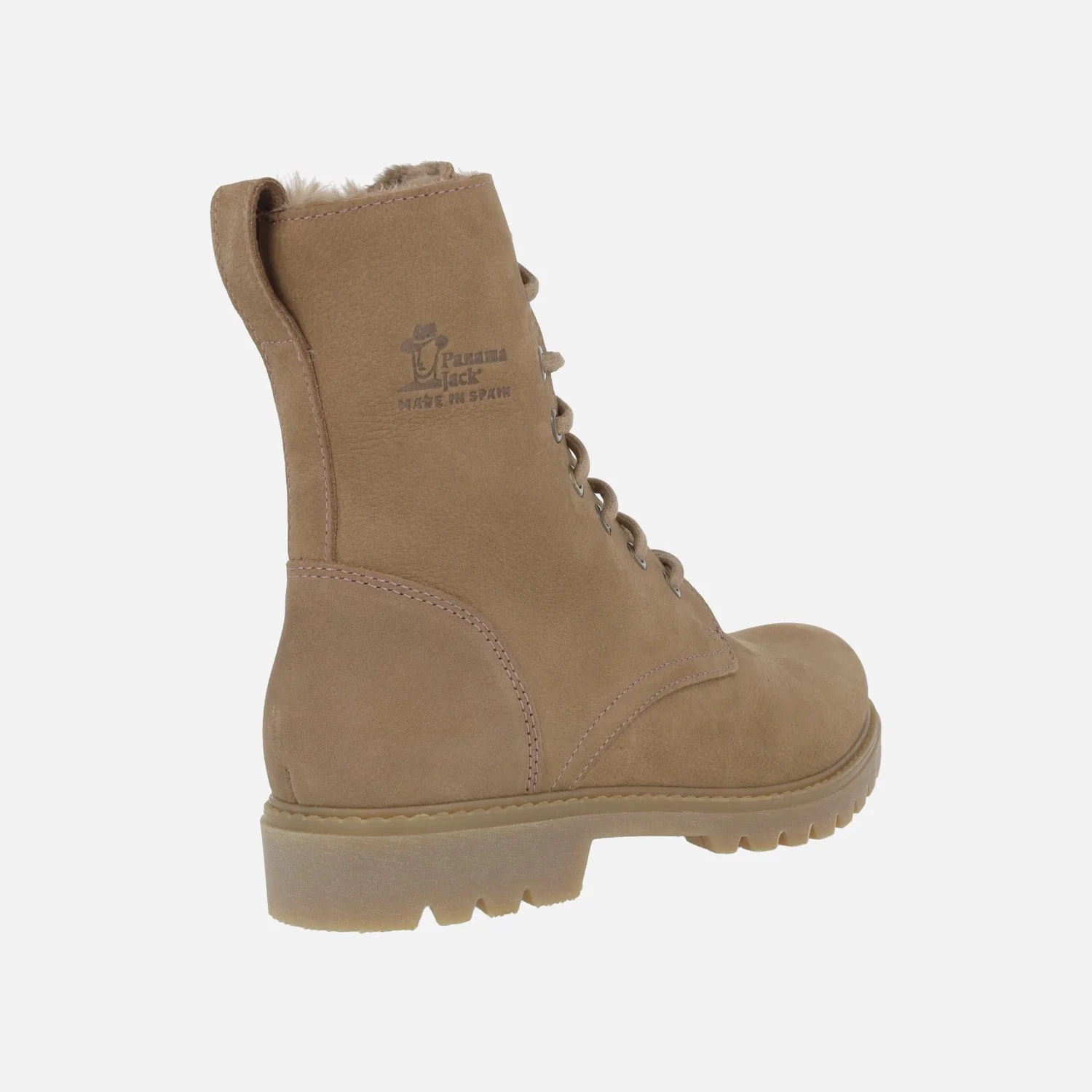 Botas de piel con cordones y forro de pelo Frisia - Image 9