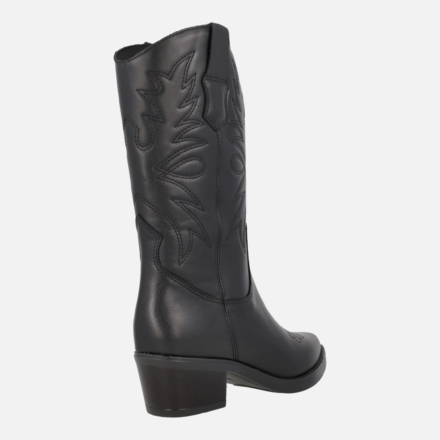 Botas de piel estilo cowboy con bordados de Viguera - Image 3