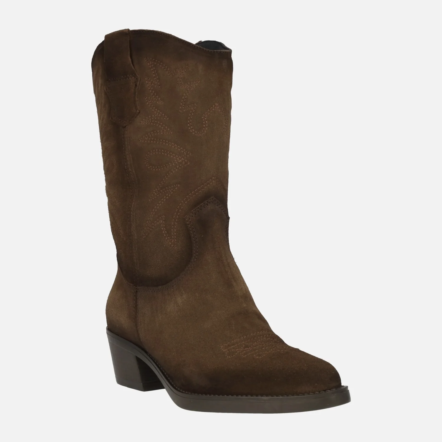 Botas de piel estilo cowboy con bordados de Viguera - Image 8