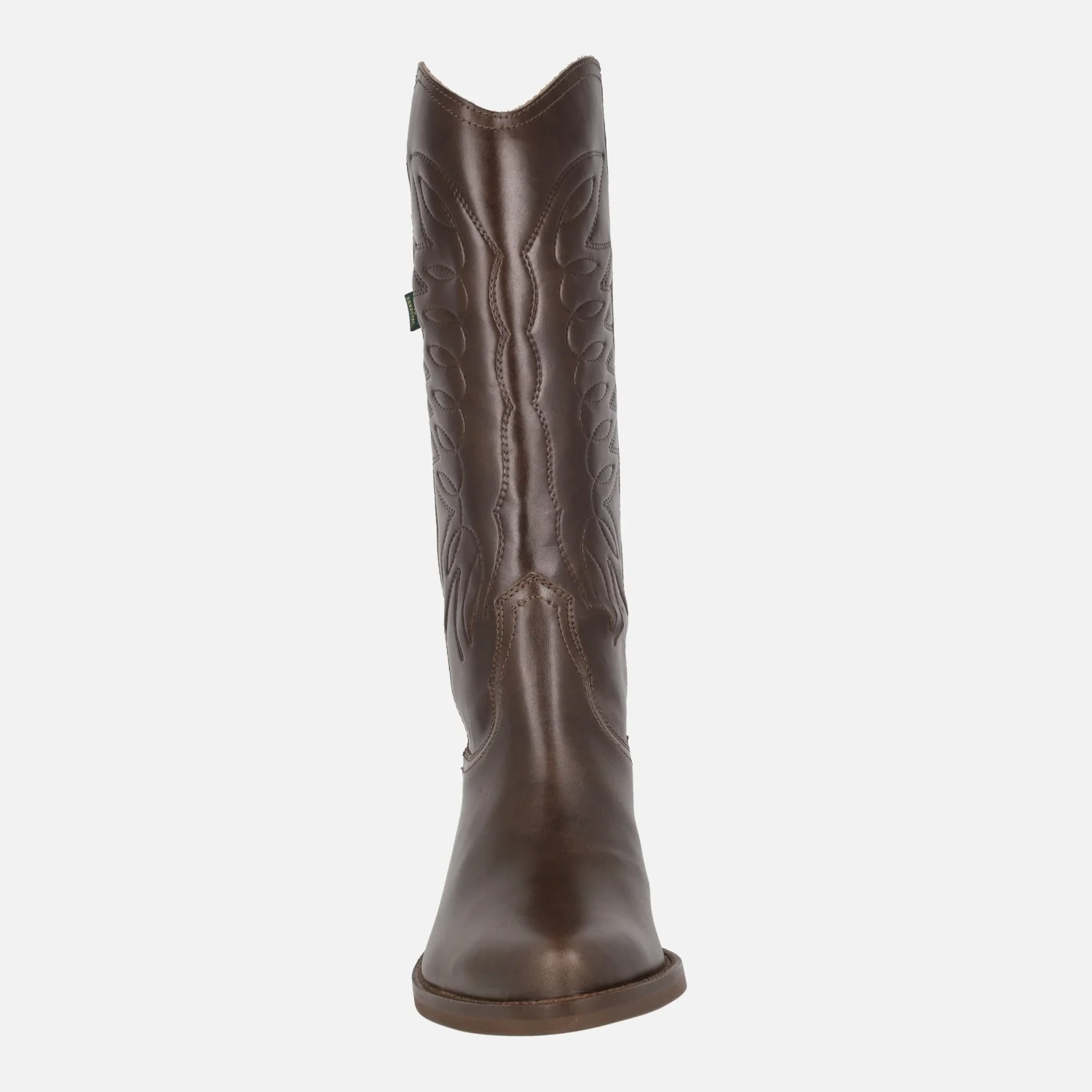 Botas de piel estilo cowboy con bordados DKT67 - Image 5