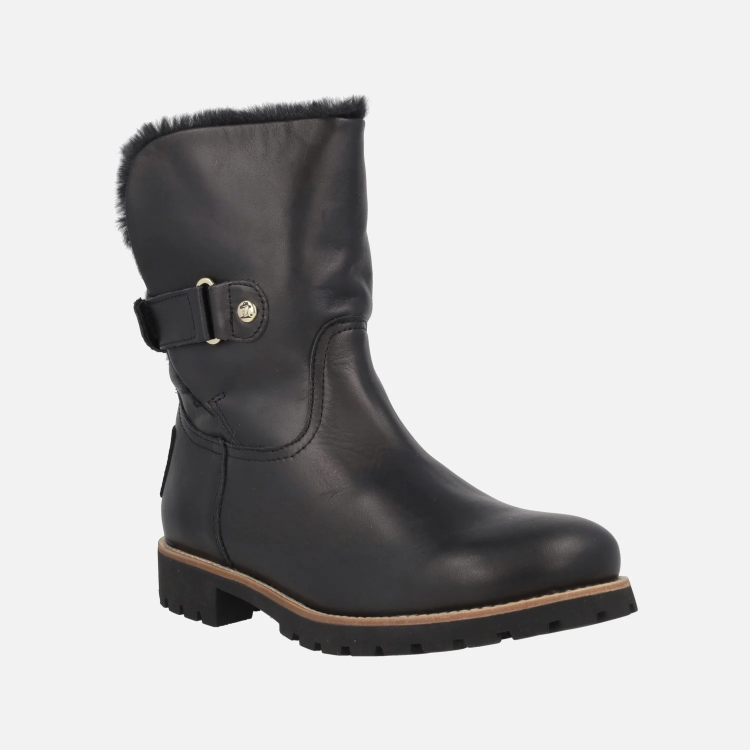 Botas de piel Felia Travel con forro interior de pelo - Image 2