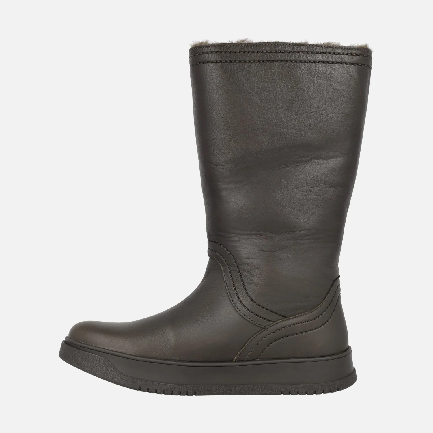 Botas de piel Gisell con forro de pelo - Image 12