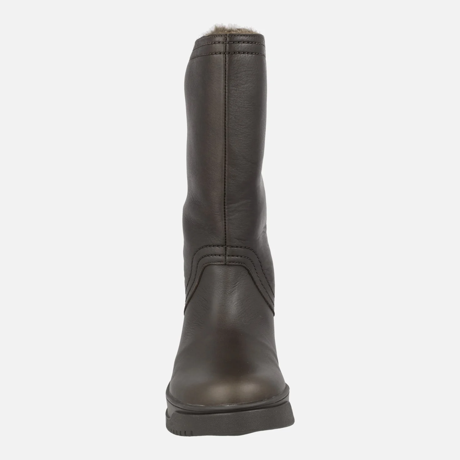 Botas de piel Gisell con forro de pelo - Image 13