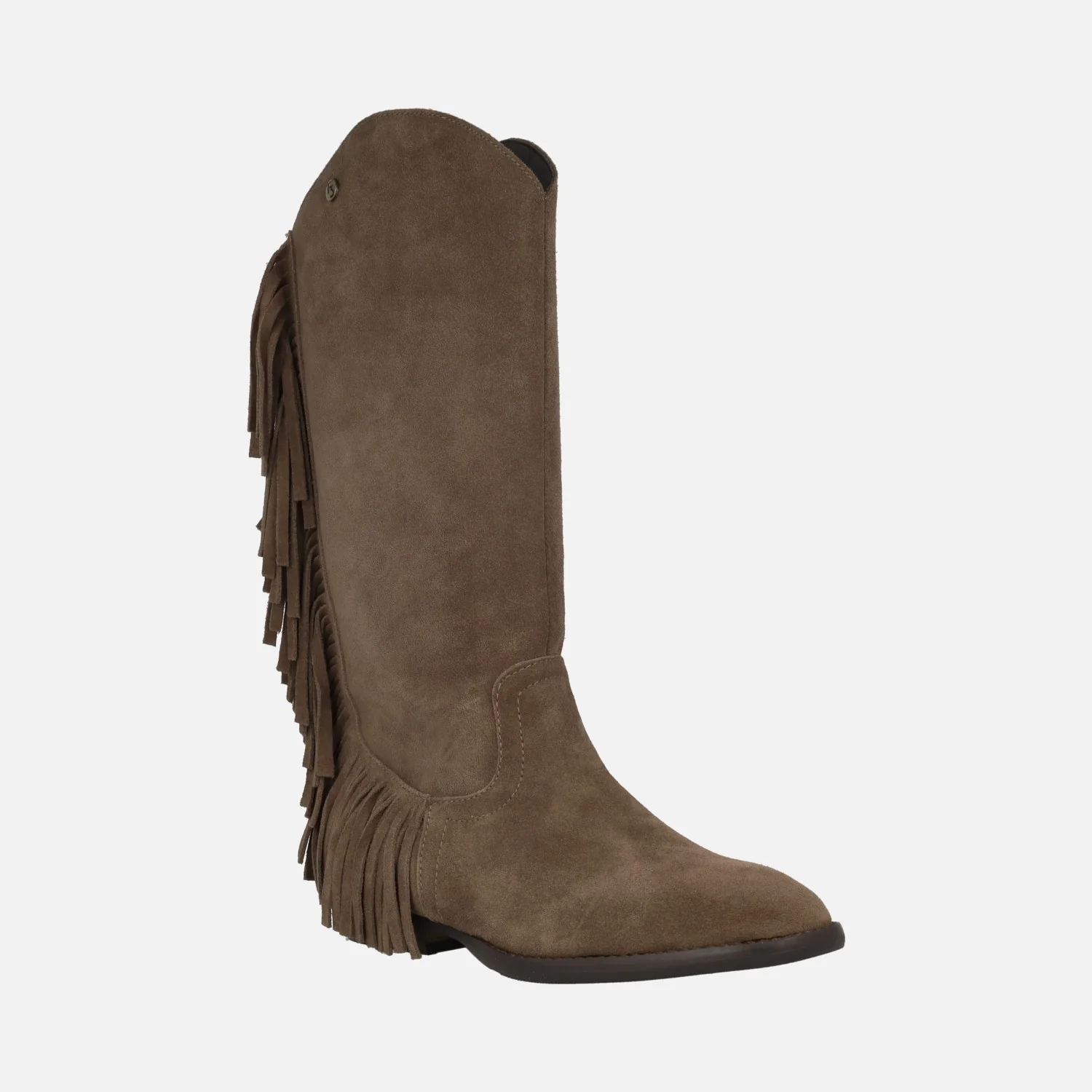 Botas de serraje con detalle de flecos - Image 2
