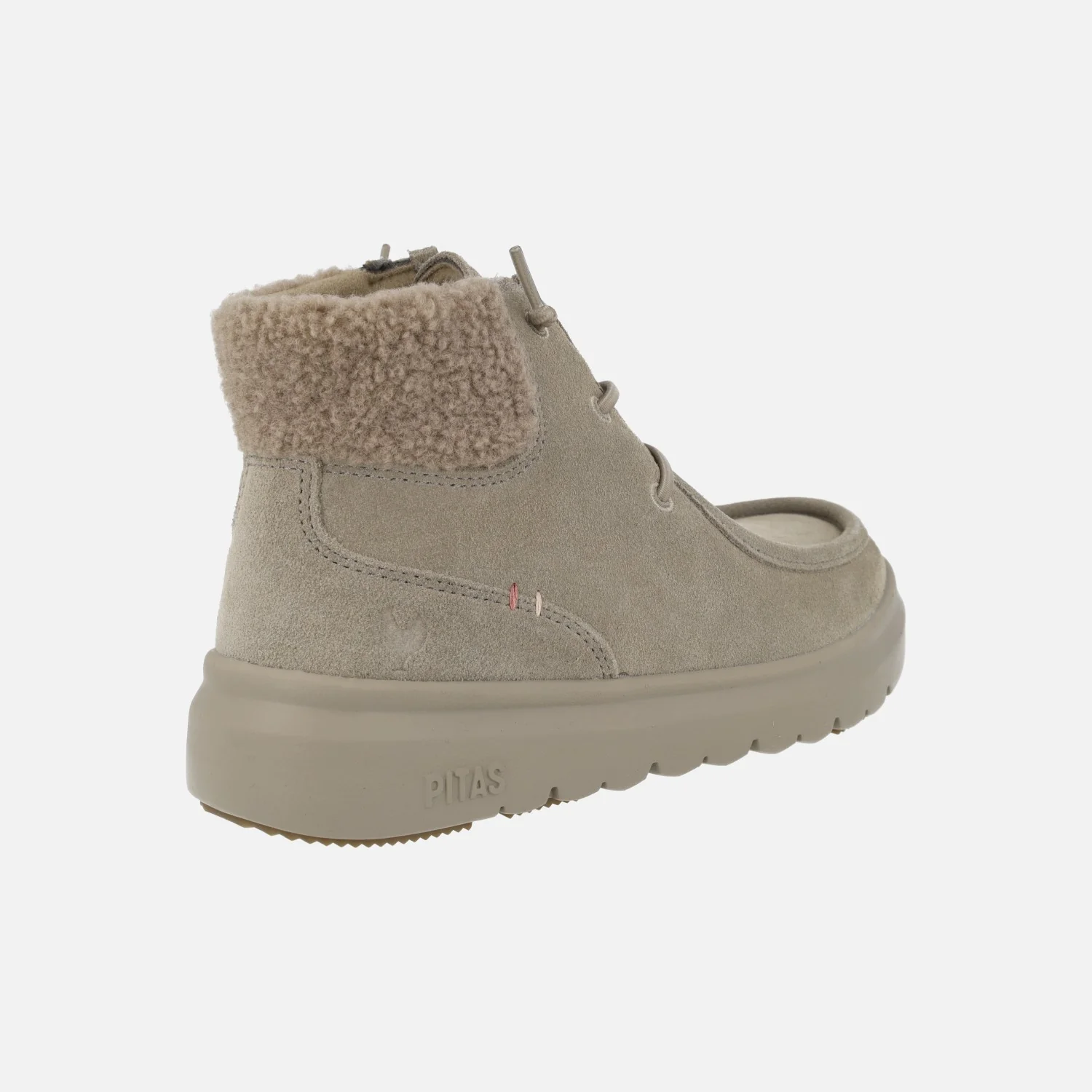 Botas de serraje hidrofugado con cordones elásticos Berna - Image 3