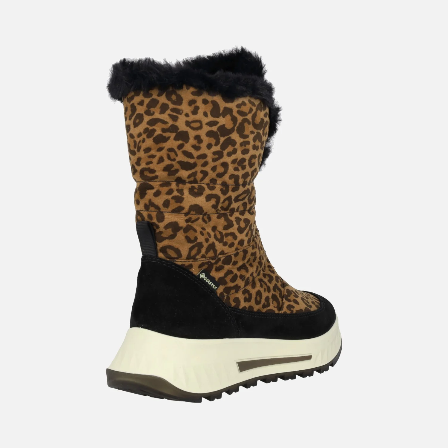 Botas de serraje print leopardo con membrana de GORE TEX - Image 3