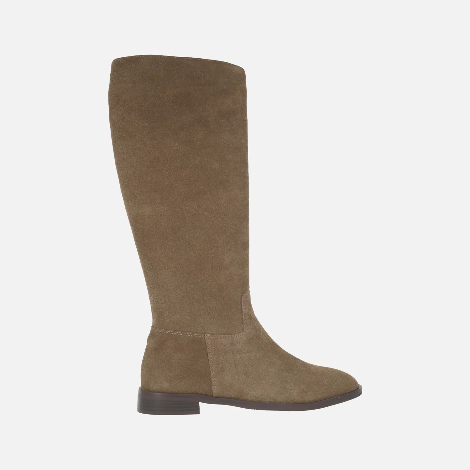 Botas planas de caña alta con cremallera - Image 2