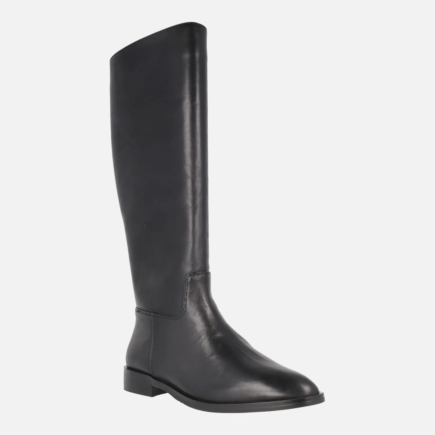 Botas planas de caña alta con cremallera - Image 3