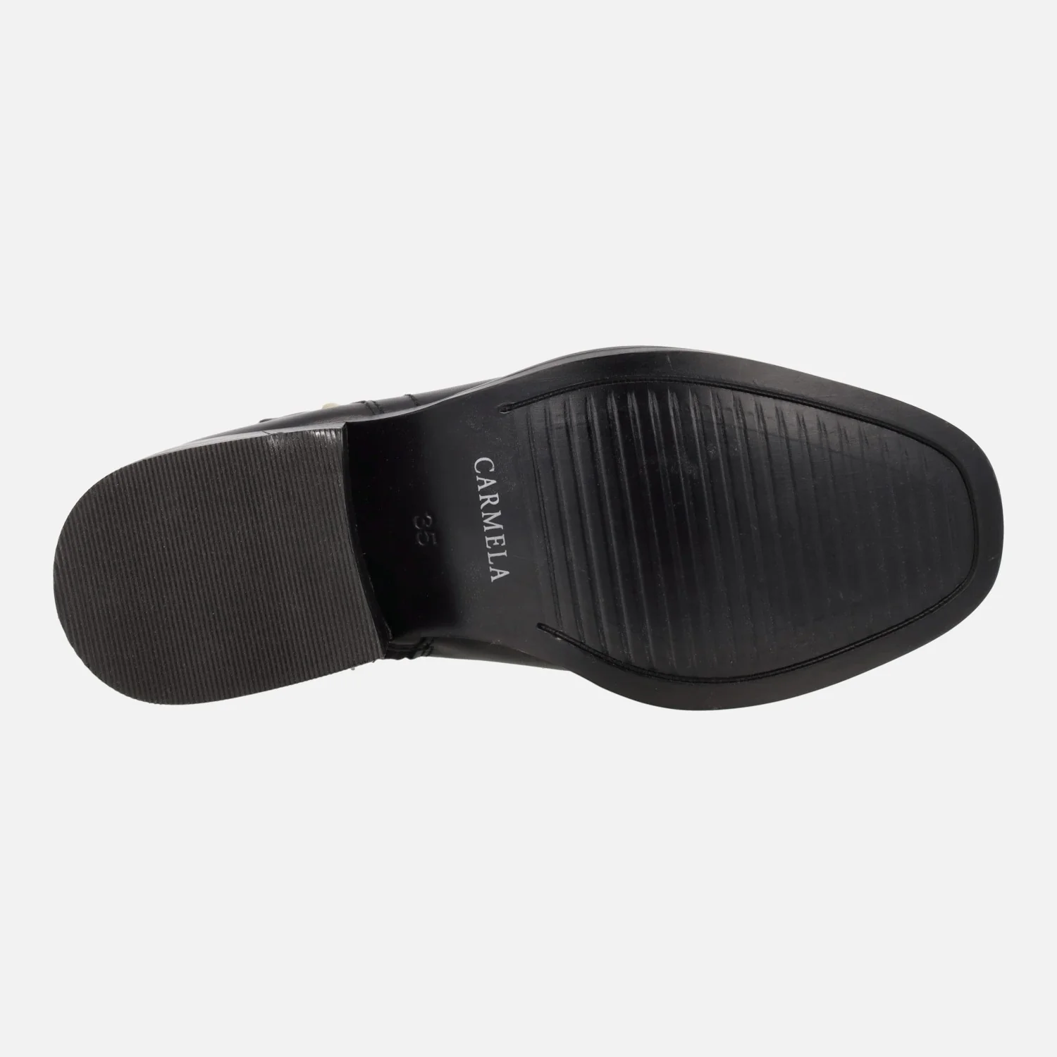 Botines de piel para mujer con adorno de hebilla y nudo - Image 10