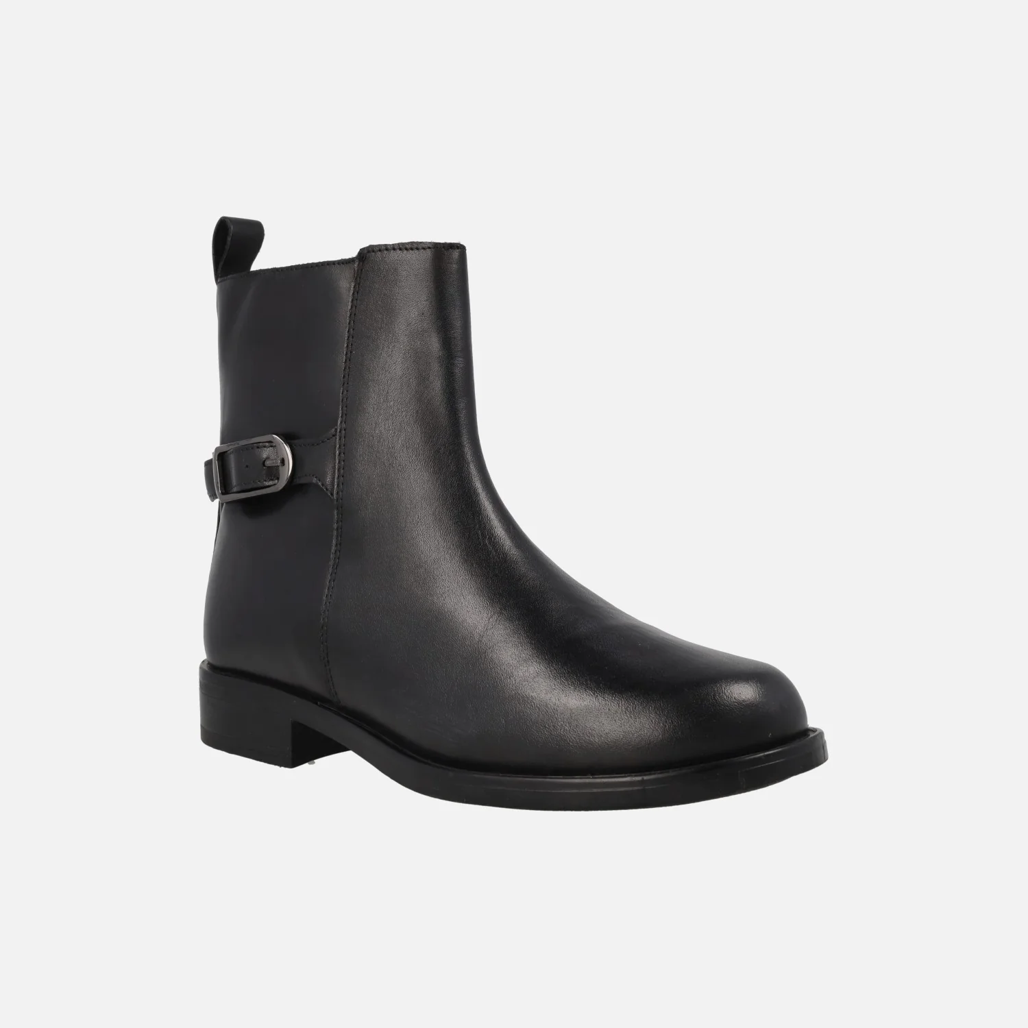 Botines con hebilla metálica para mujer - Image 2