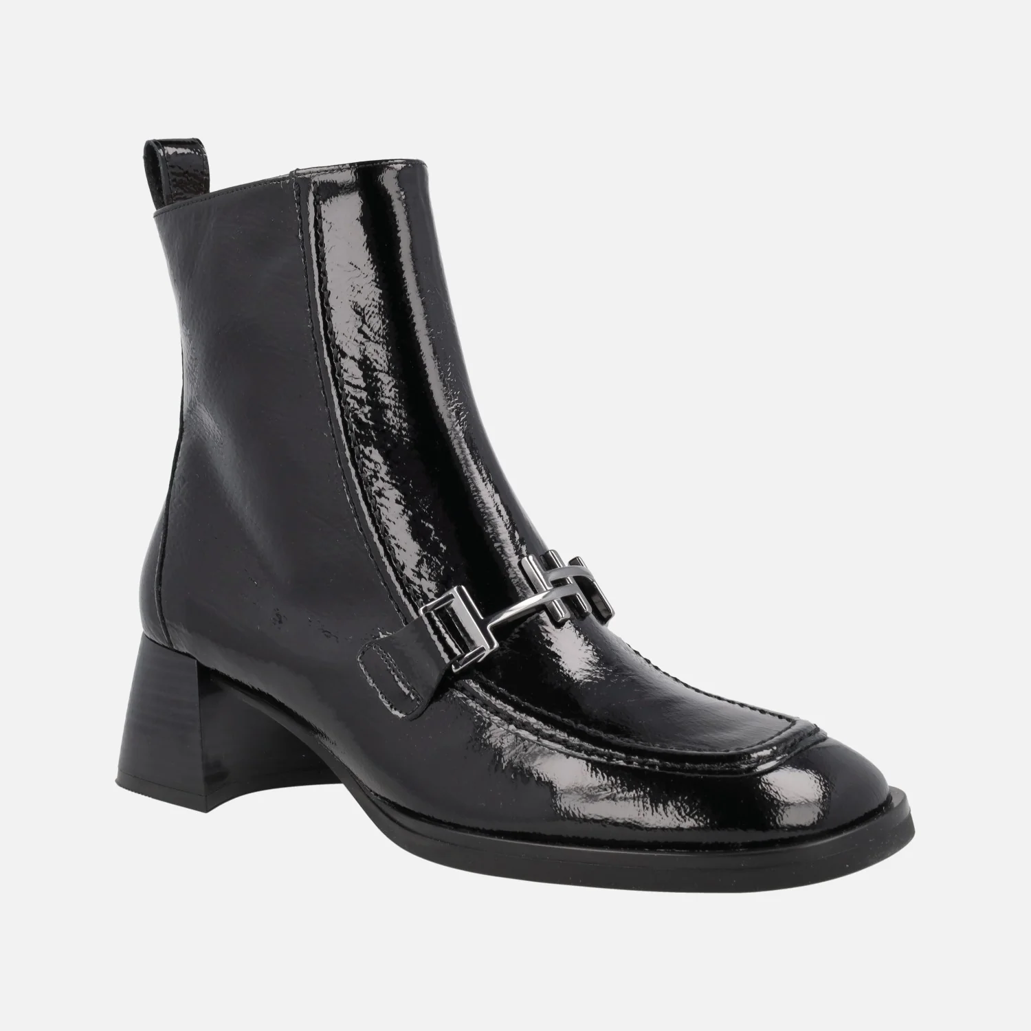 Botines de charol con tacón medio Hispanitas Milan - Image 12