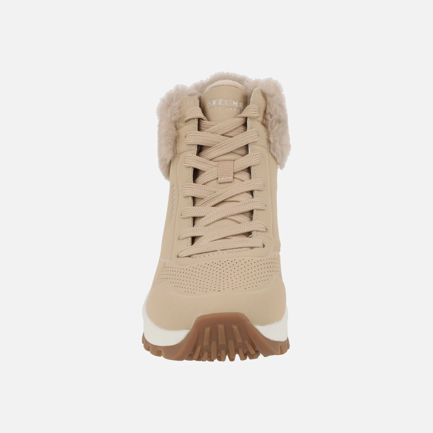 Botines de cordones con cuello de pelo Uno Rugged Fall Air Sand - Image 5