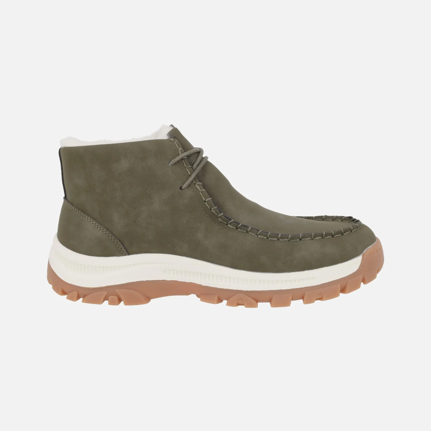 Botines de cordones con forro de pelo Anayet