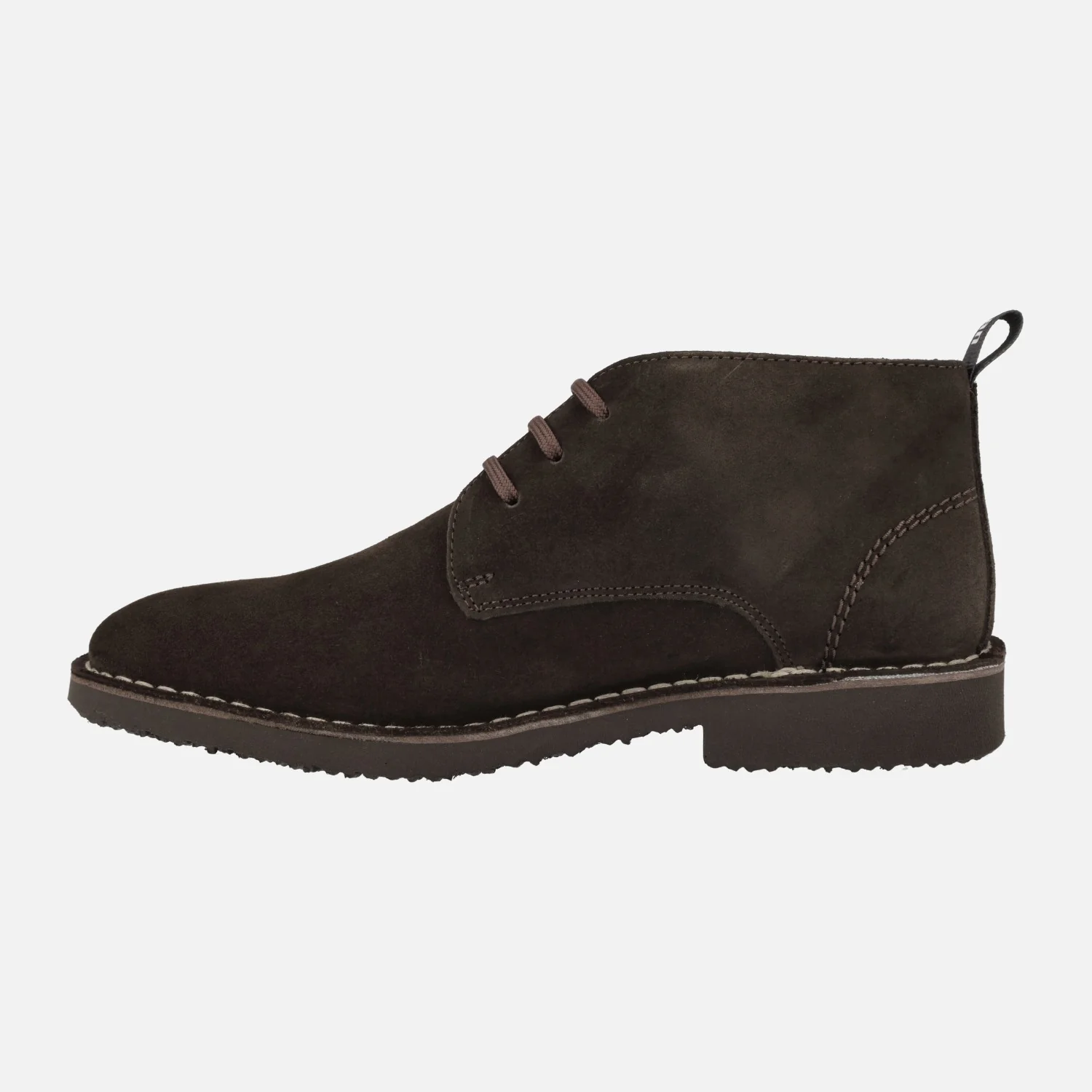 Botines de cordones en ante para hombre - Image 10