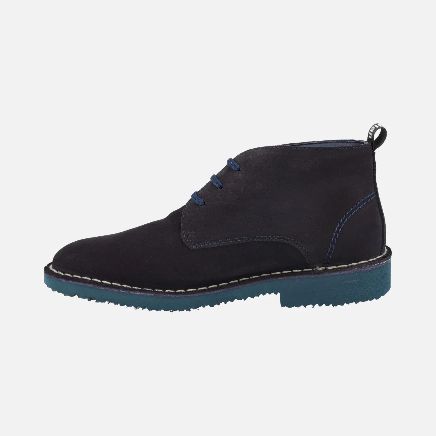 Botines de cordones en ante para hombre - Image 4