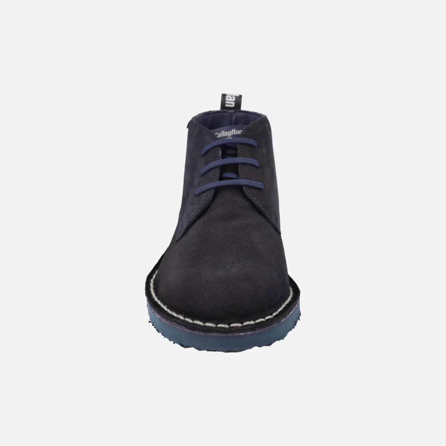 Botines de cordones en ante para hombre - Image 5