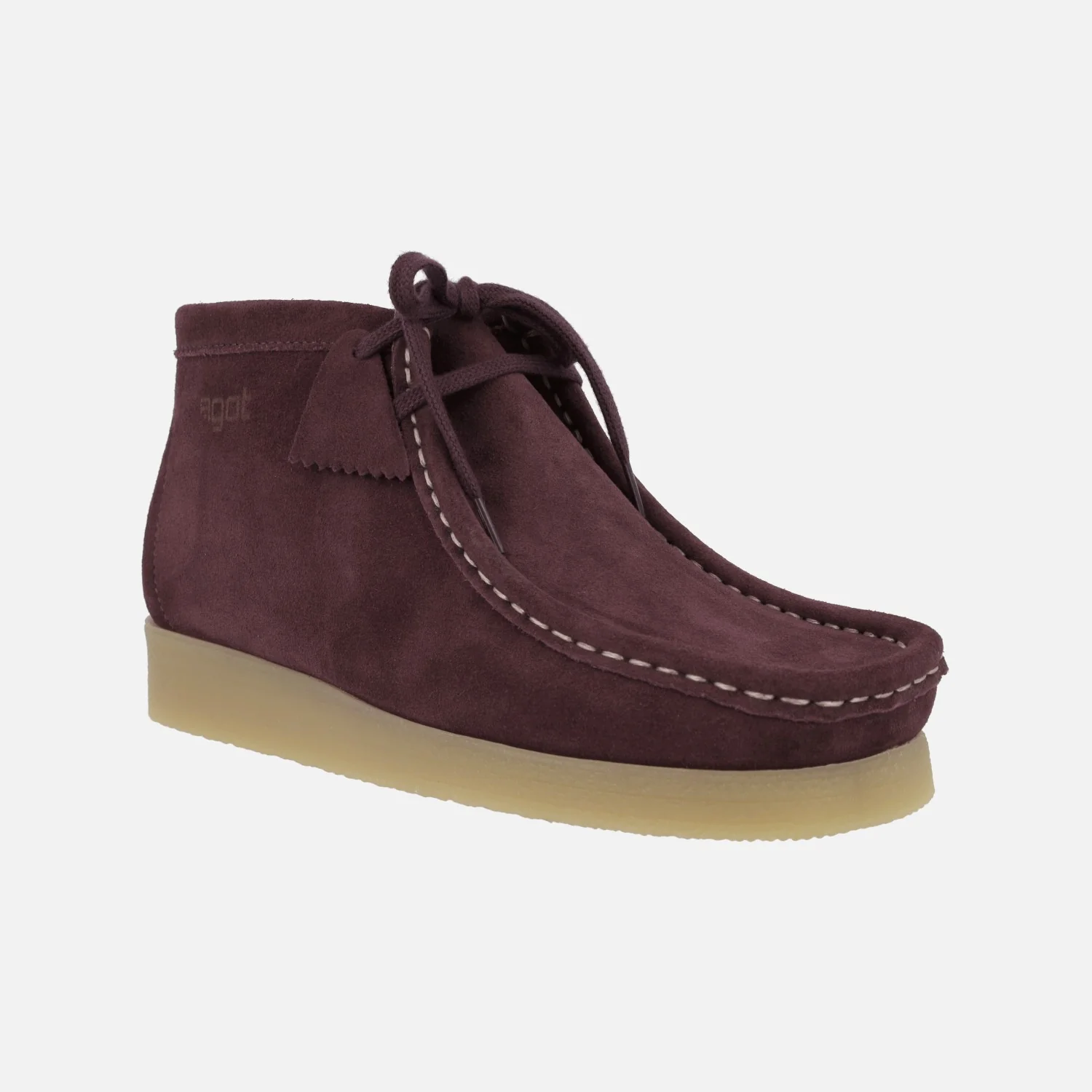 Botines de cordones en piel serraje estilo wallabee - Image 16