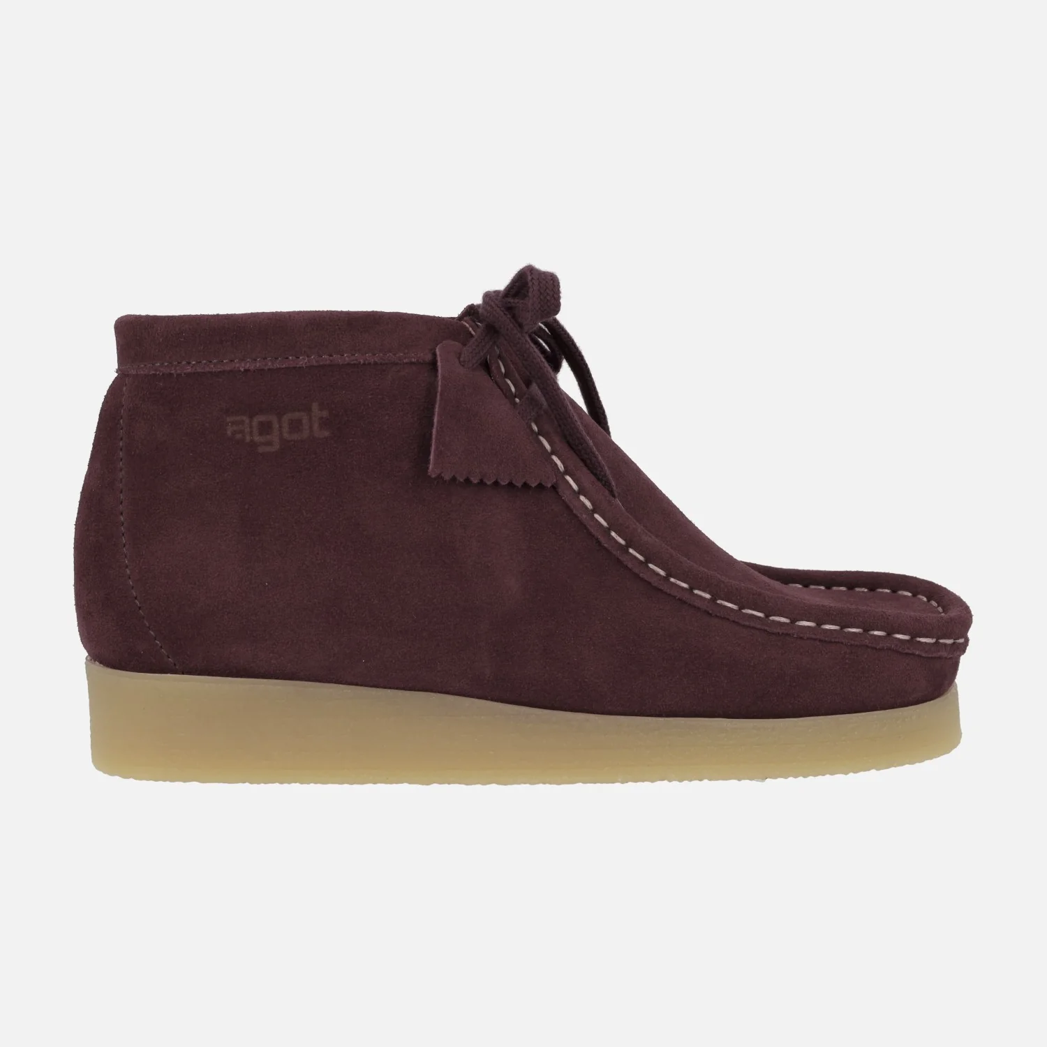 Botines de cordones en piel serraje estilo wallabee - Image 17