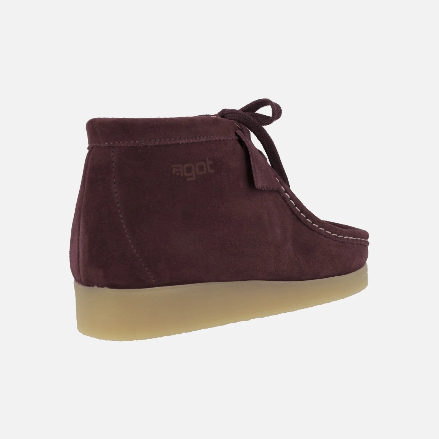 Botines de cordones en piel serraje estilo wallabee - Image 19