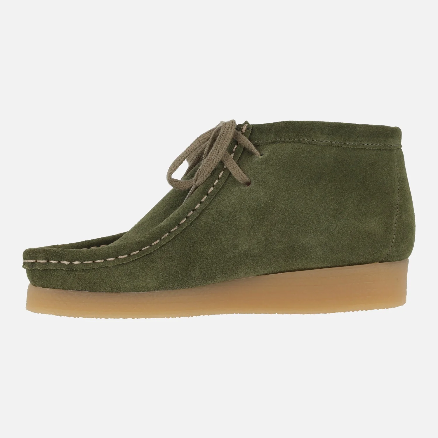 Botines de cordones en piel serraje estilo wallabee - Image 3