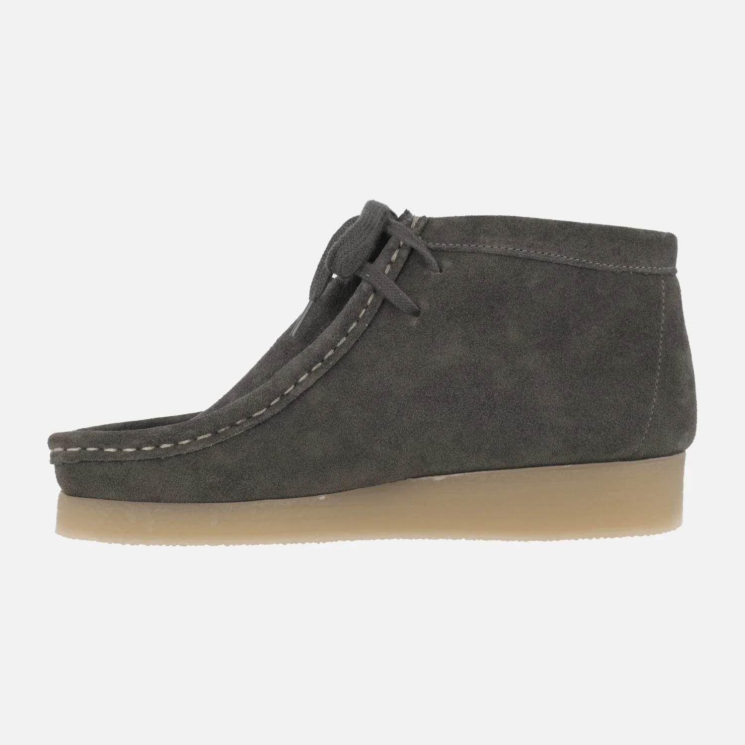 Botines de cordones en piel serraje estilo wallabee - Image 8