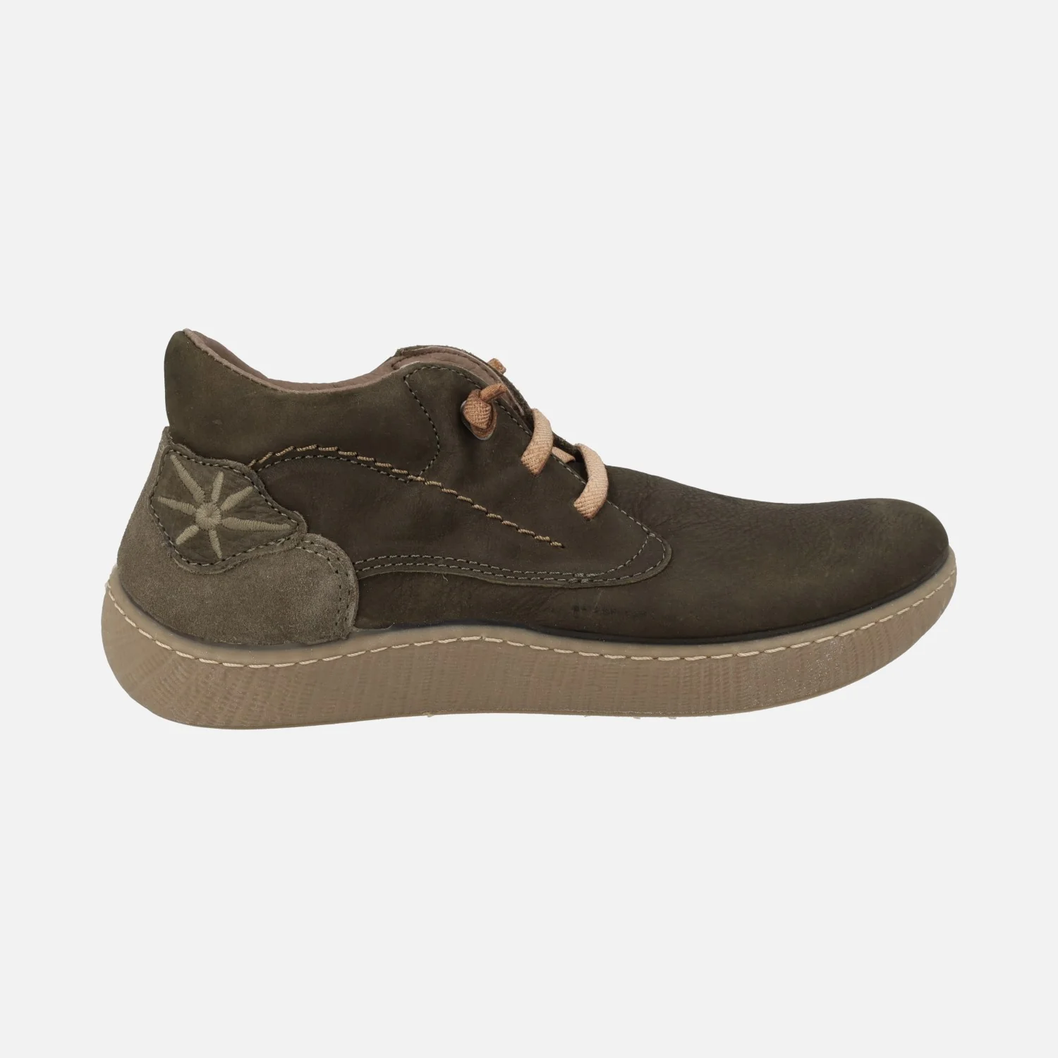 Botines de piel nobuck con cordones elásticos NARU - Image 13
