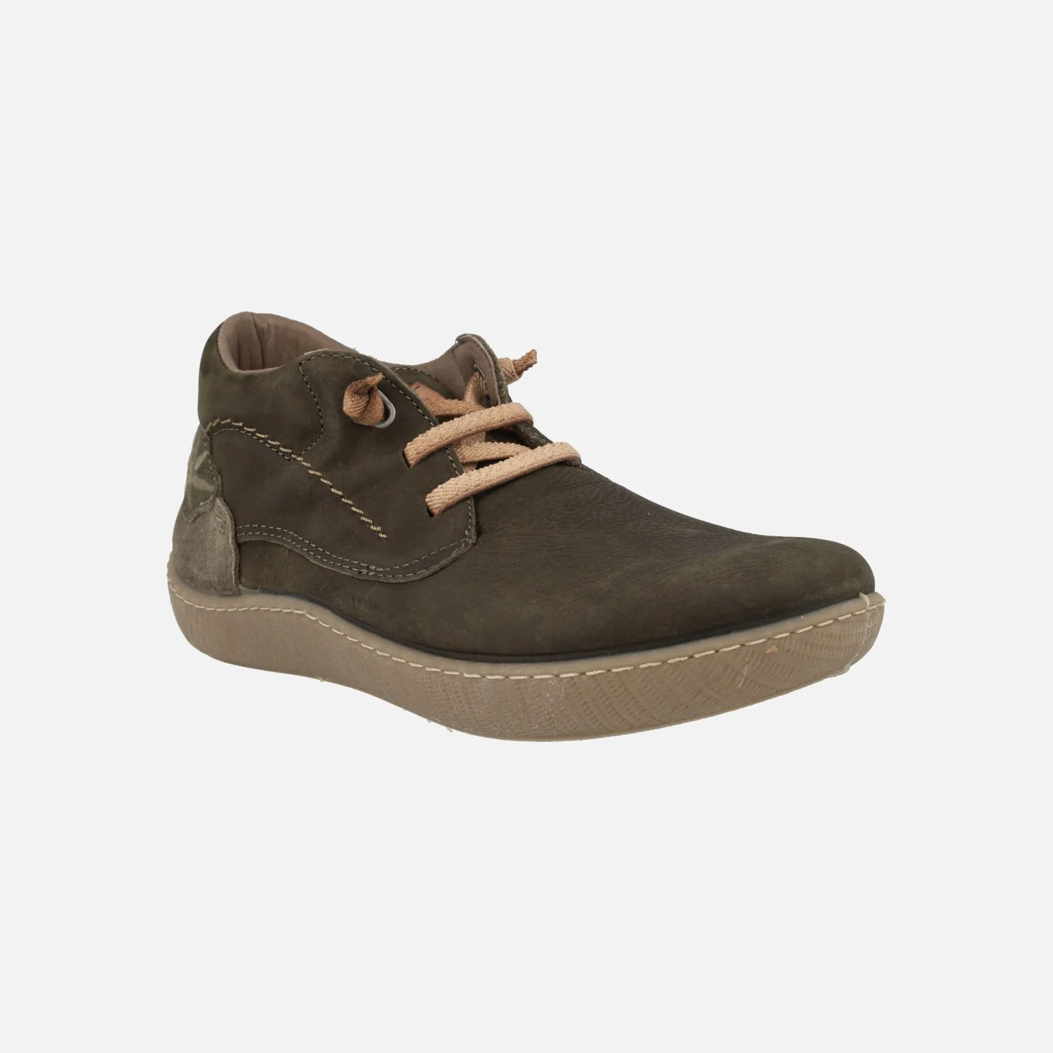 Botines de piel nobuck con cordones elásticos NARU - Image 14