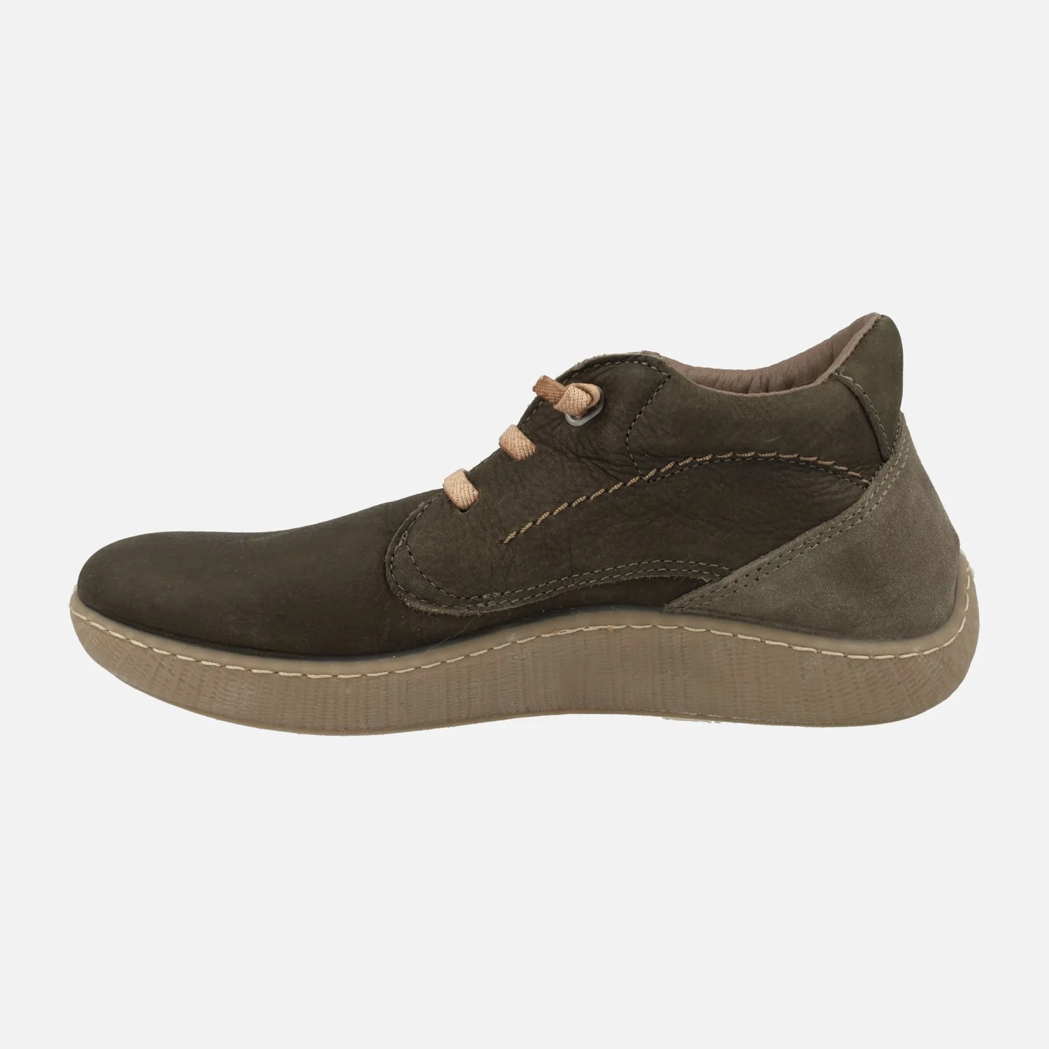 Botines de piel nobuck con cordones elásticos NARU - Image 16