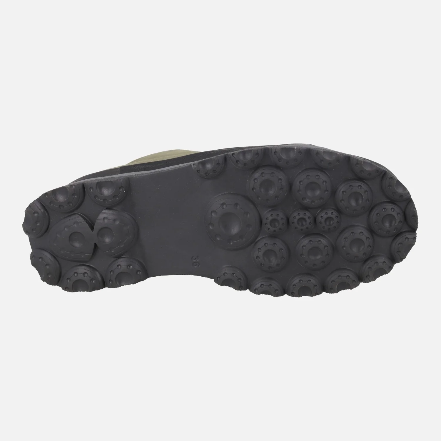 Botines de piel nobuck con cordones elásticos y cremallera - Image 12