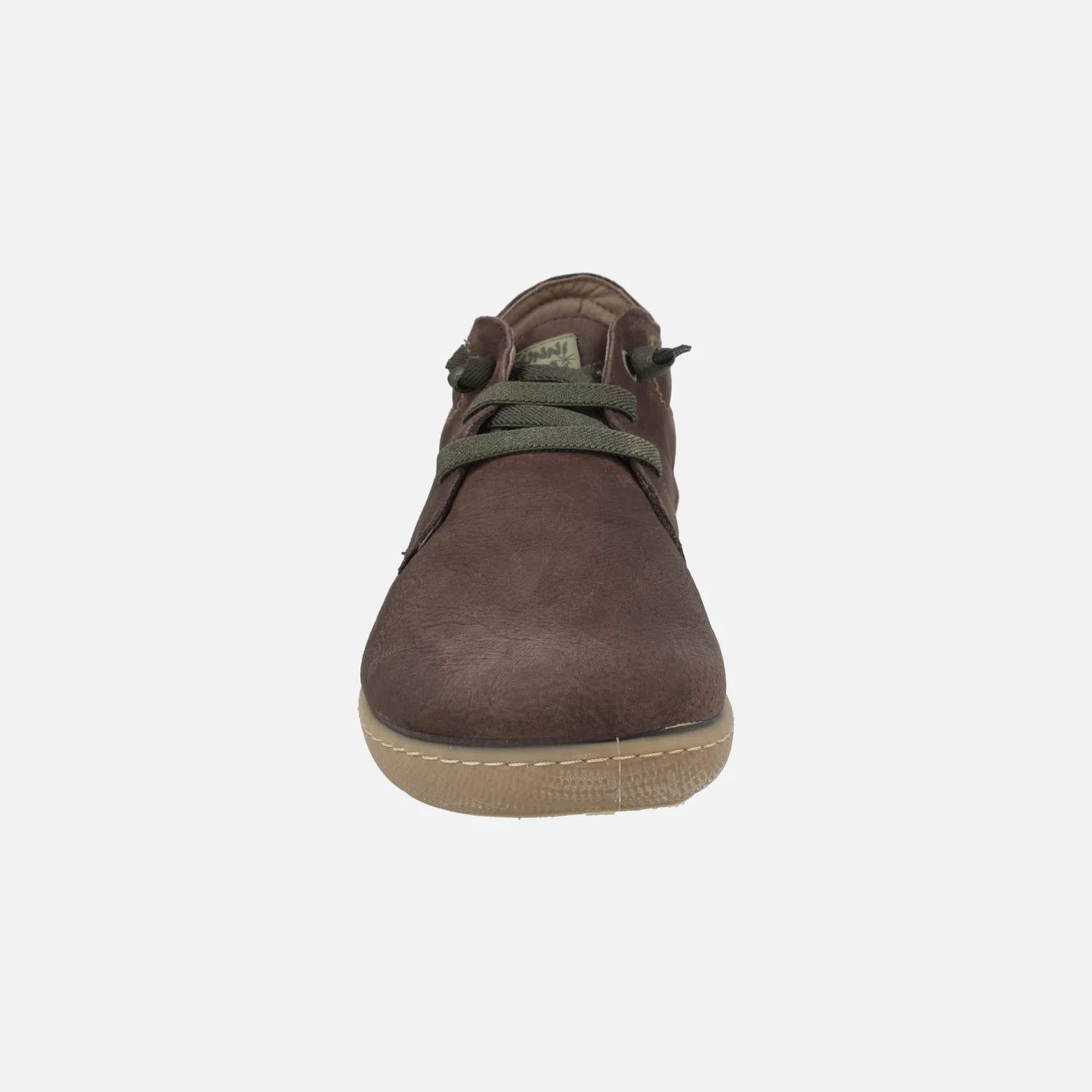 Botines de piel nobuck IWAKI para hombre con cordones elásticos - Image 11
