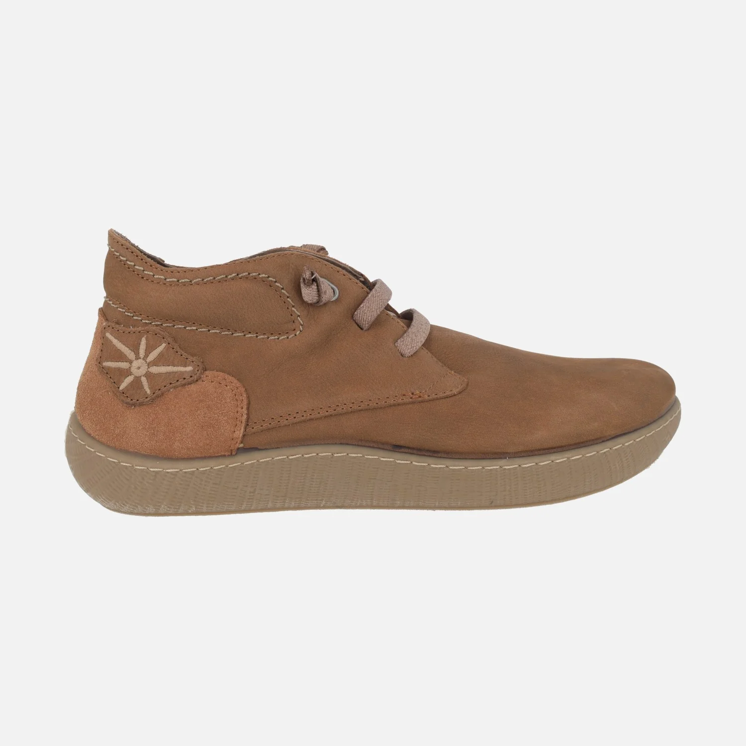 Botines de piel nobuck IWAKI para hombre con cordones elásticos - Image 13