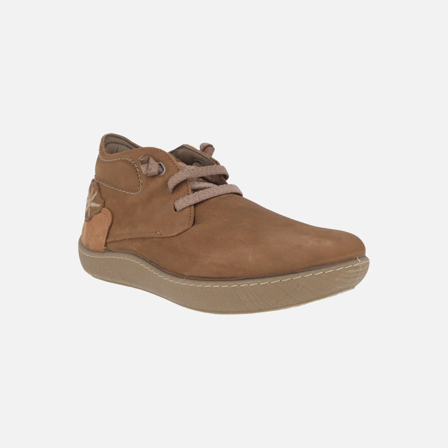 Botines de piel nobuck IWAKI para hombre con cordones elásticos - Image 14