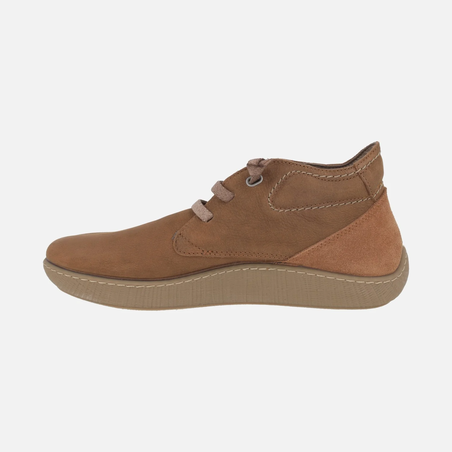 Botines de piel nobuck IWAKI para hombre con cordones elásticos - Image 16