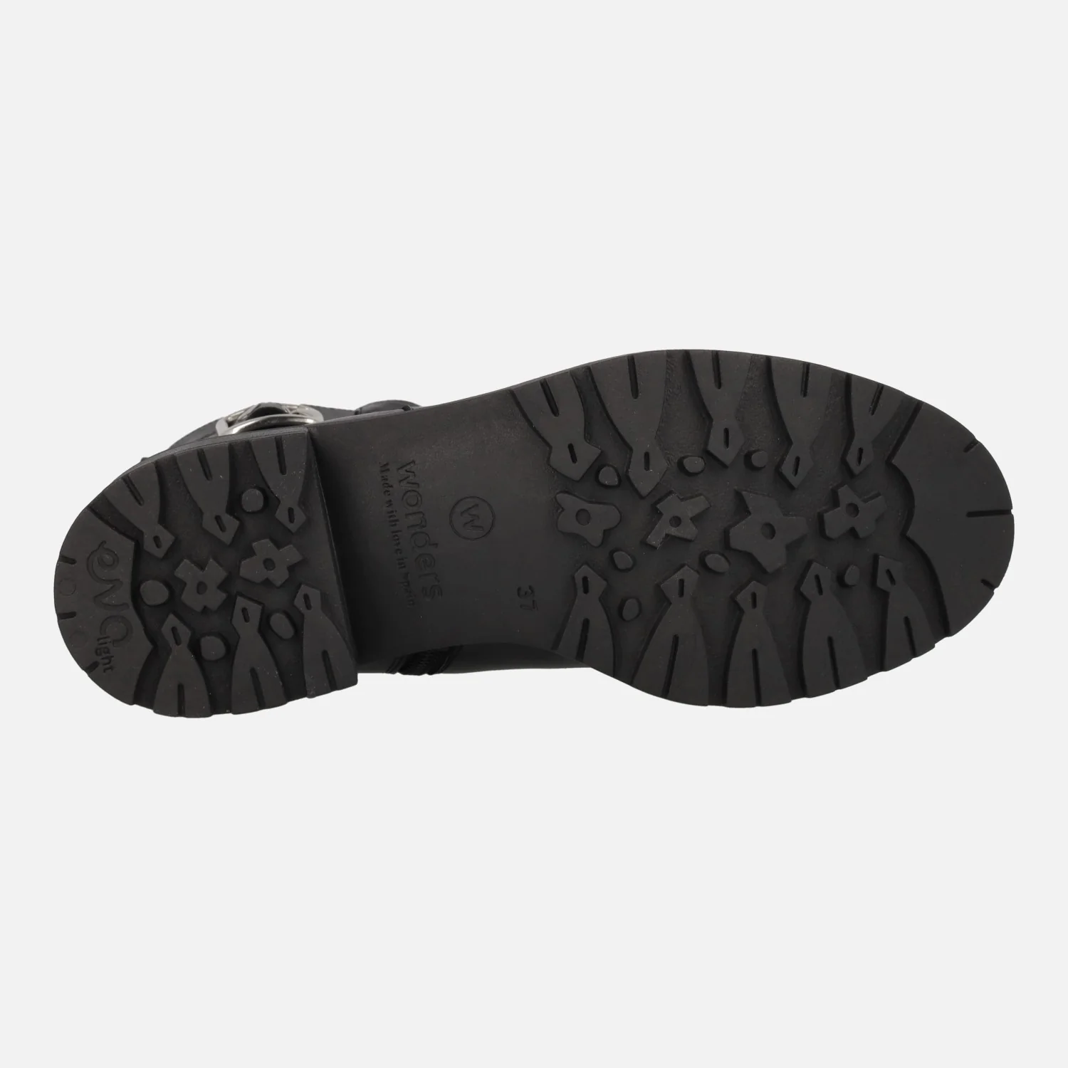Botines de piel para mujer Wonders con adorno de hebilla - Image 10