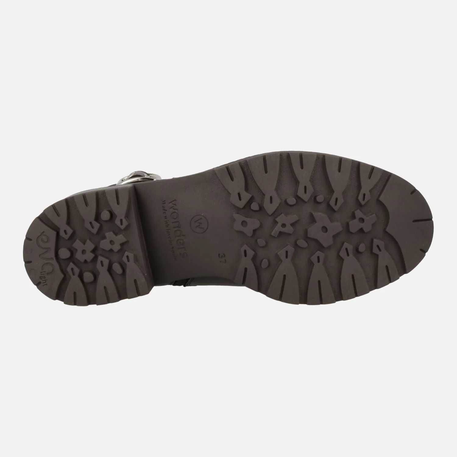 Botines de piel para mujer Wonders con adorno de hebilla - Image 5