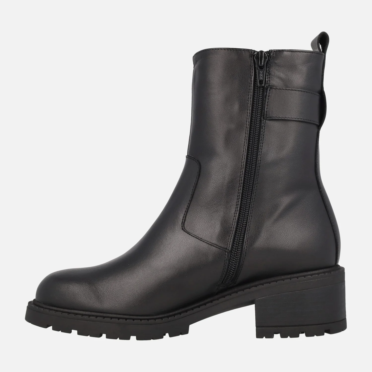 Botines de piel para mujer Wonders con adorno de hebilla - Image 9