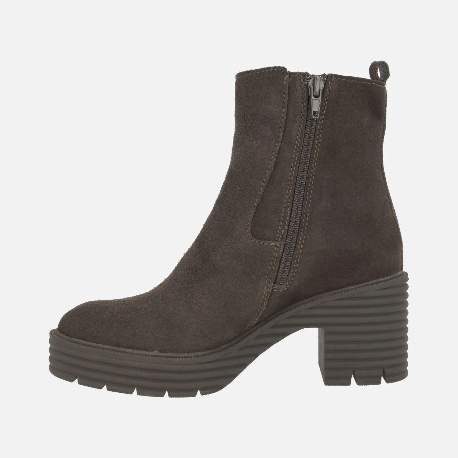 Botines de tacón con elástico y cremallera modelo Gladys - Image 10