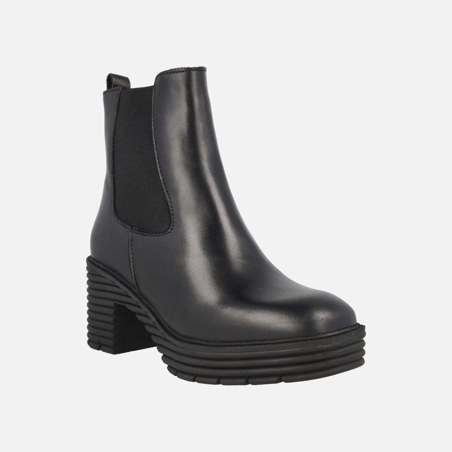 Botines de tacón con elástico y cremallera modelo Gladys - Image 2