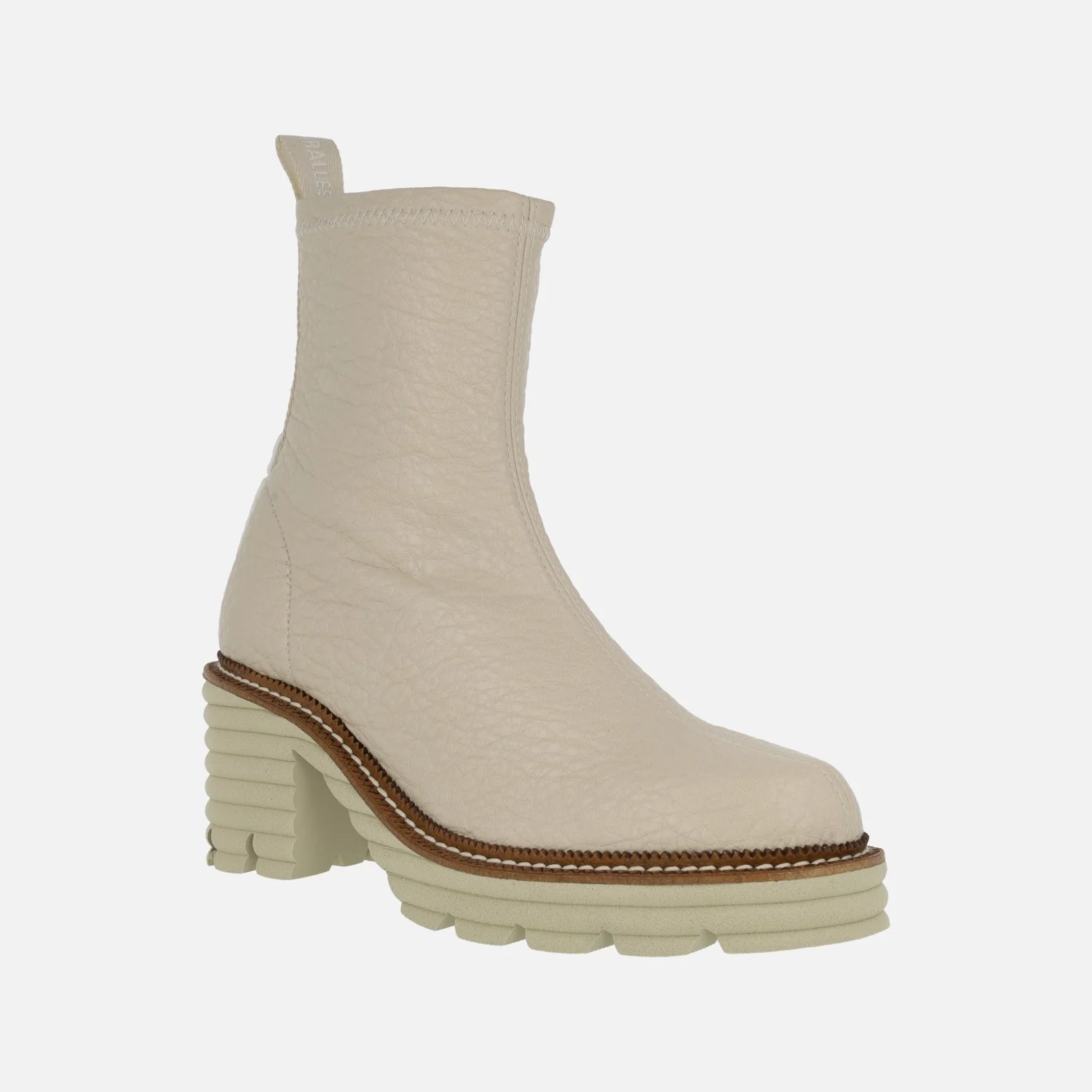 Botines de tacón efecto calcetín Water repelent - Image 14