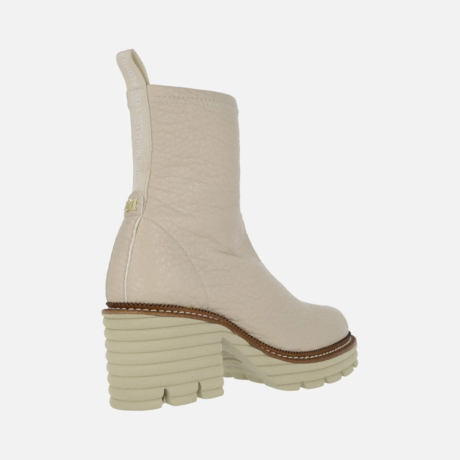 Botines de tacón efecto calcetín Water repelent - Image 16