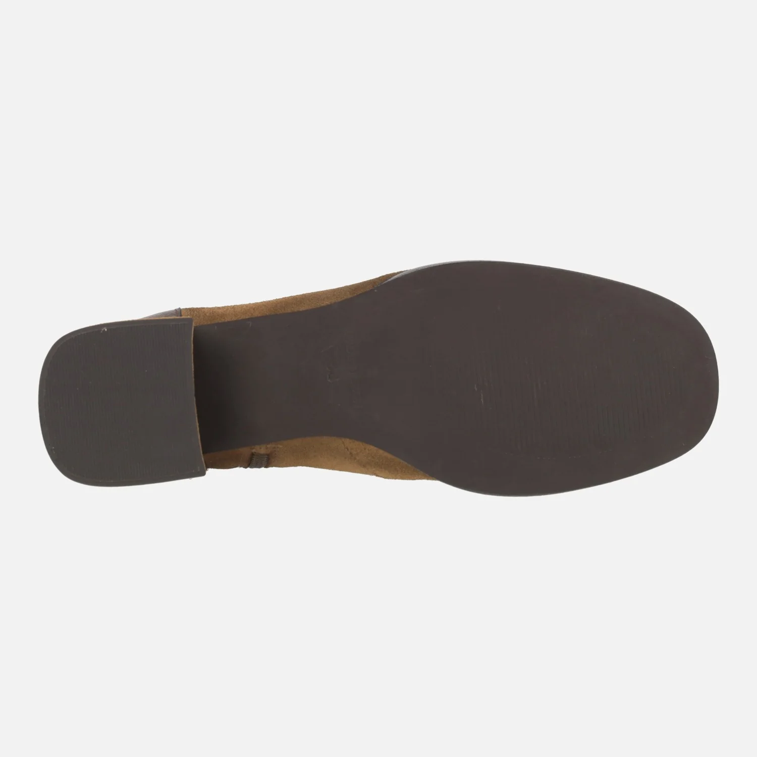 Botines de tacón en combinado marrón con adorno metálico - Image 5