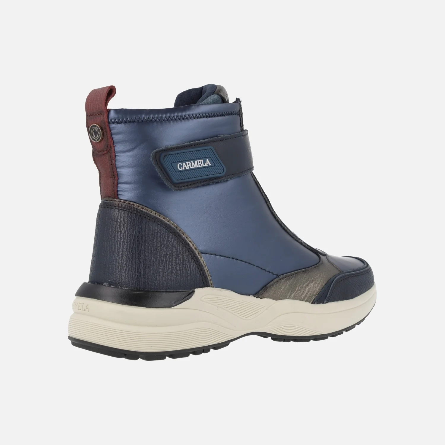 Botines deportivos multi material con cremallera frontal Carmela - Image 4
