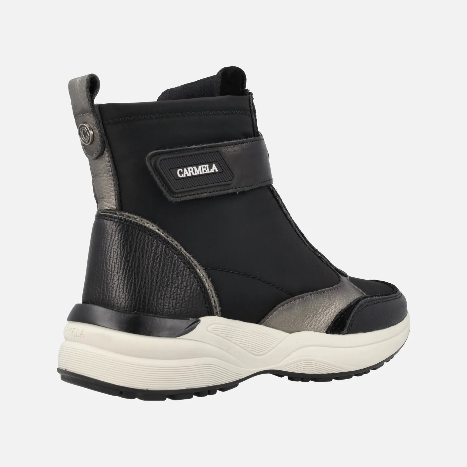 Botines deportivos multi material con cremallera frontal Carmela - Image 9